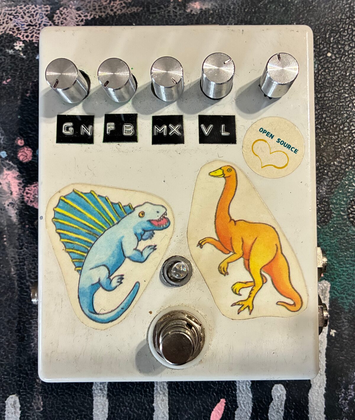 Open Music Labs Stomp Shield arpeggiator pedal, hand-assembled
